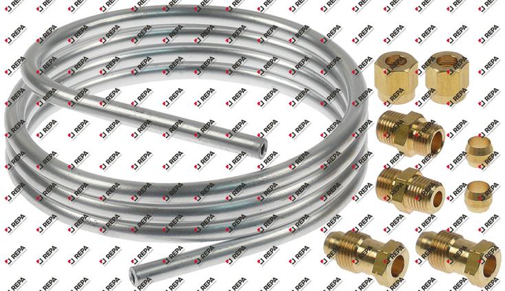 Zündgasleitung Aluminium Rohr ø 6mm