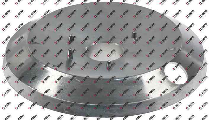 burner head ø 125mm for burner cap ø 90mm H 18mm