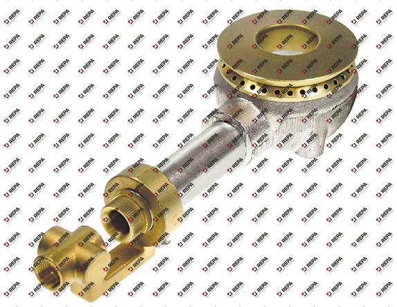 brander type 833 ø 80mm L 120mm