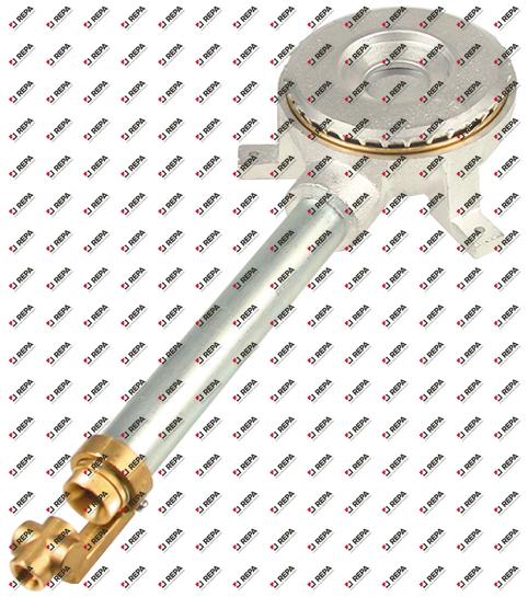 burner type 852 ø 140mm L 300mm complete