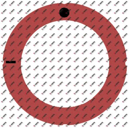 Knebelsymbol rot Schalter 0-1 AD ø 63mm