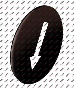 symbol plate black arrow