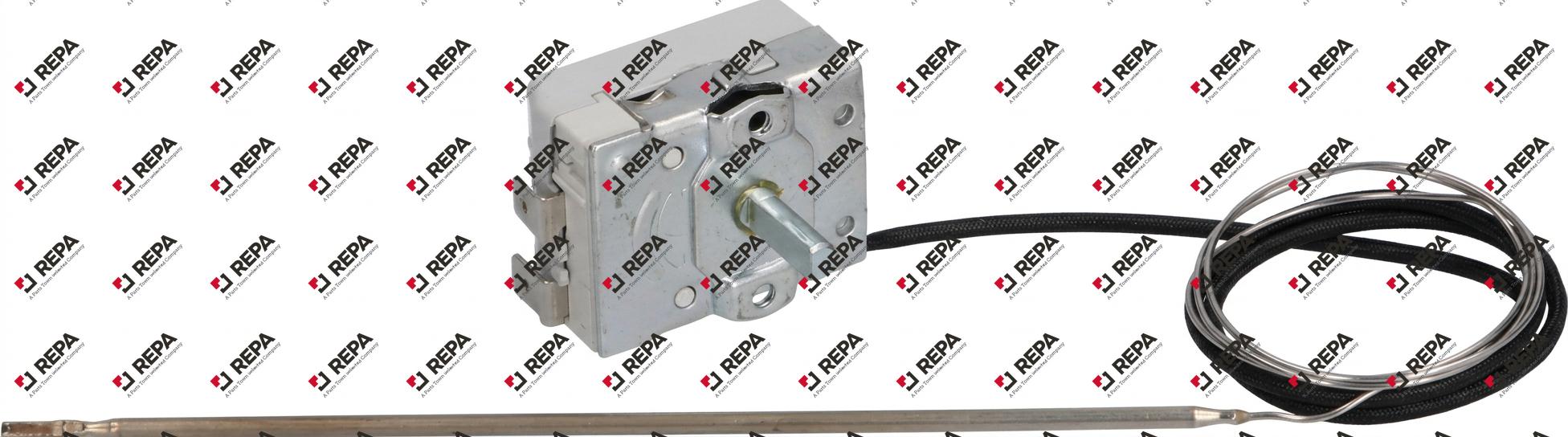 Thermostaat instelbereik 50-300°C 16A 1NO 1-polig