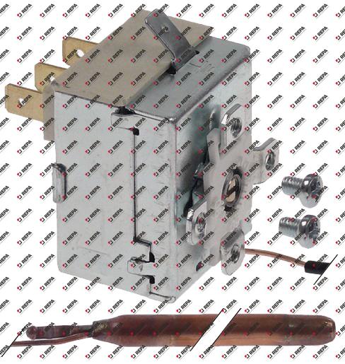thermostat t.max. 90°C temperature range 0-90°C