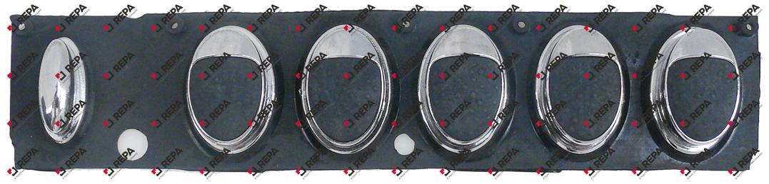 Tastenleiste EP links Tasten 6 L 205mm B 42mm