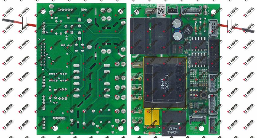 PCB L 111mm W 75mm suitable for 