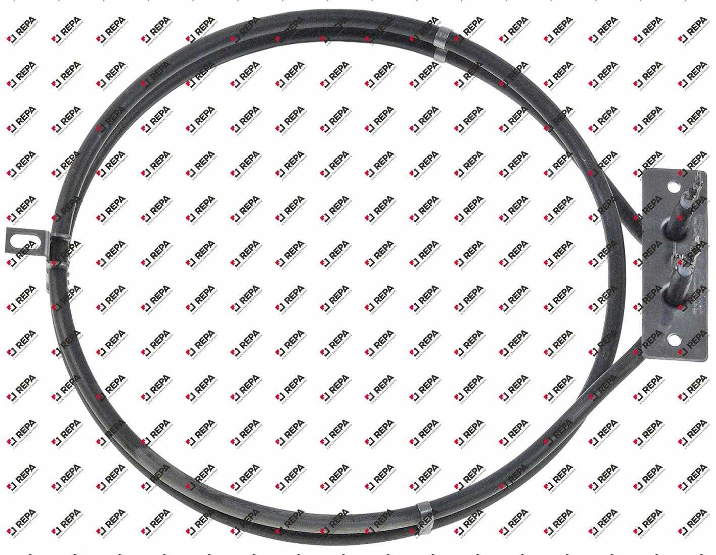 Heating element 1500W 230V L 210mm L1 12mm W1 30mm