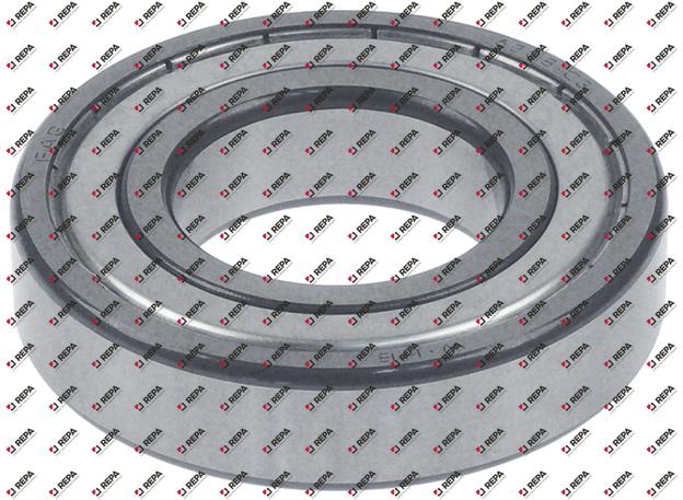 Deep-groove ball bearing type 6208-2Z shaft ø 40mm