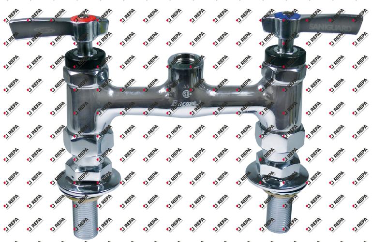 bridge mixer tap without outlet