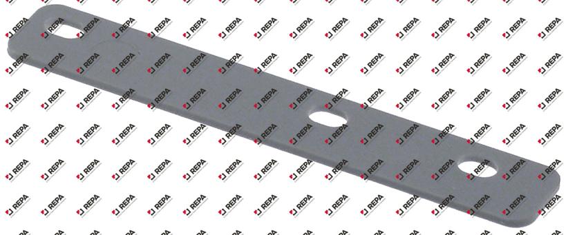 Unterlegplatte L 100mm B 17mm H 1,5mm BA 28/51mm