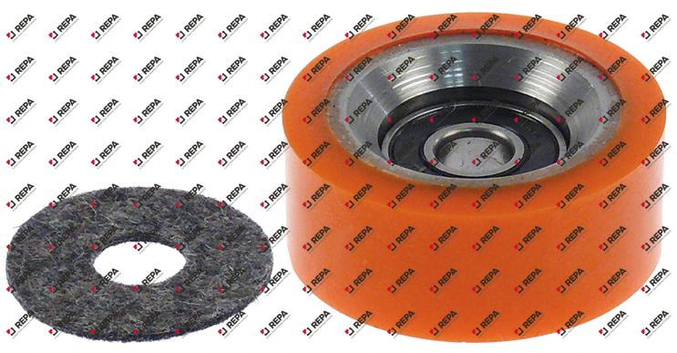 ball bearing type PKG shaft ø 12mm ED ø 63mm