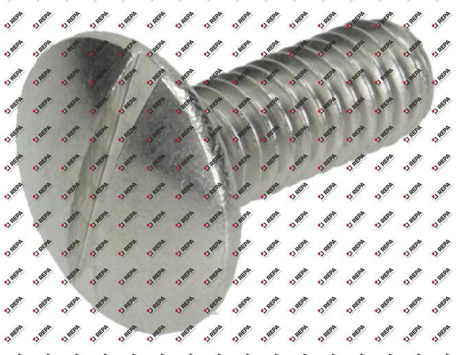 raccord fendu filetage M6 filetage L 16mm L 19,5mm