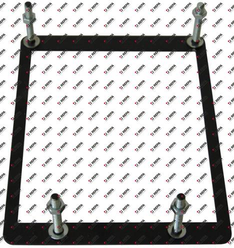Front frame for wallet for Vending