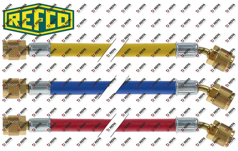 slang set 3-delig L 1500mm blauw/geel/rood