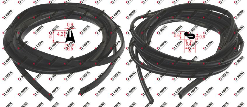 window gasket L 4000mm suitable for UNOX