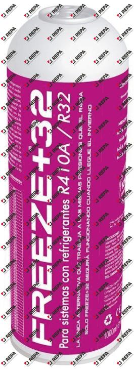 Koelvloeistof FREEZE +32 R410a/R32 1000ml