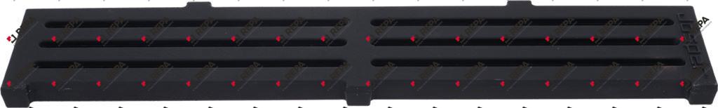 Fire grates (20 7/8 x 4 in)