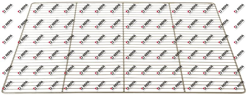 Grid inox 650x530 mm GN 2/1