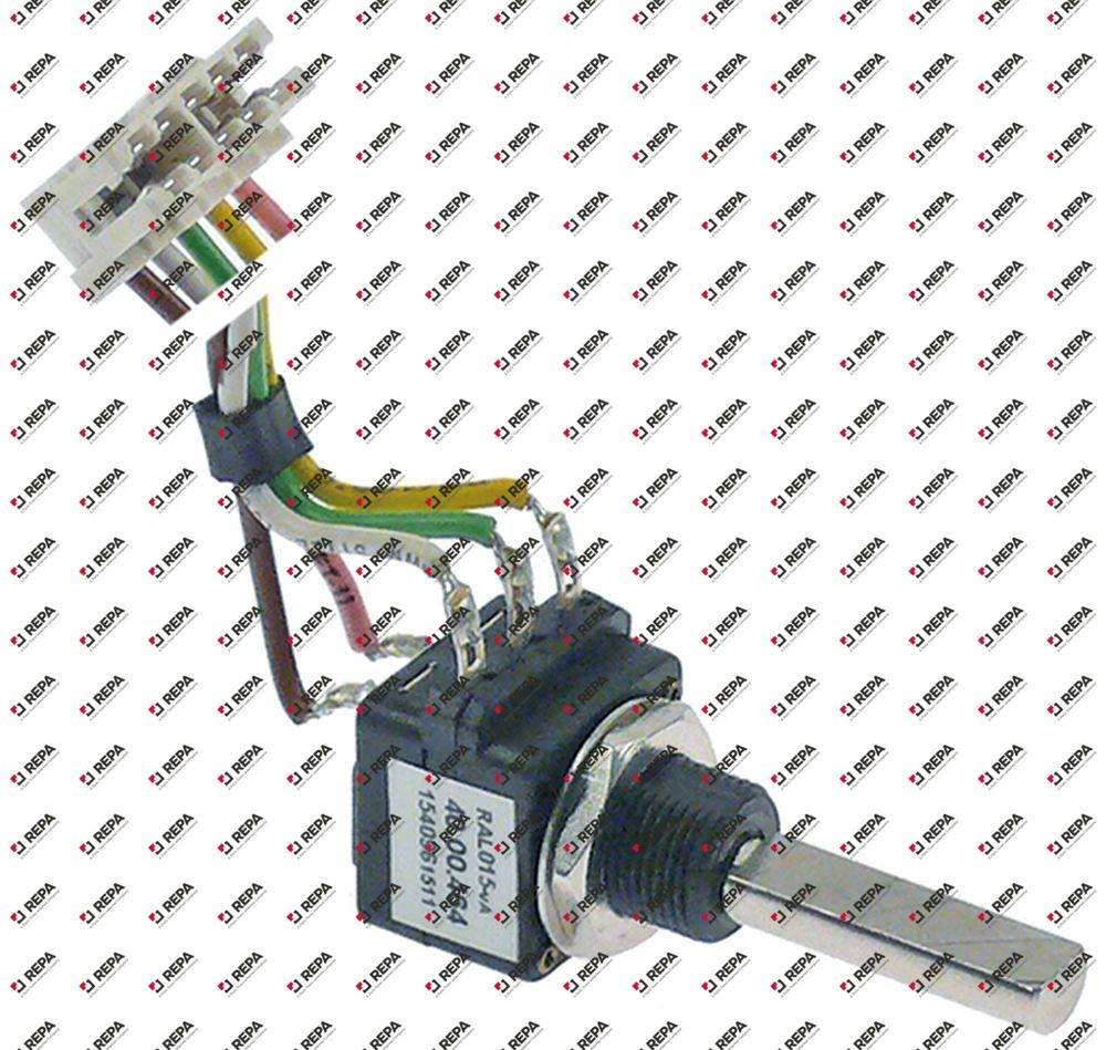 Potentiometer 4,7kOhm Drehwinkel 360° mit Schalter