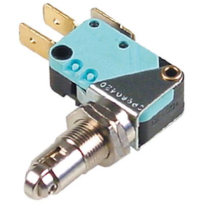 μικροδιακόπτης λειτουργία με ράουλο 250V 16A 1CO  σύνδεσμος αρσενικό εξάρτημα 6,3mm