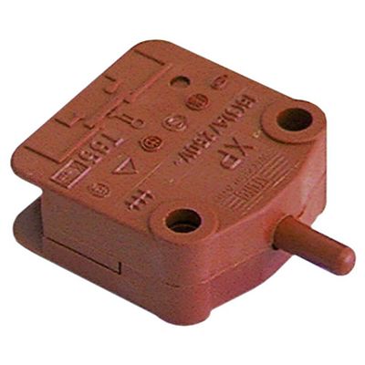μικροδιακόπτης λειτουργία με πείρο 250V 16A 1NO  σύνδεσμος αρσενικό εξάρτημα 6,3mm κόκκινο