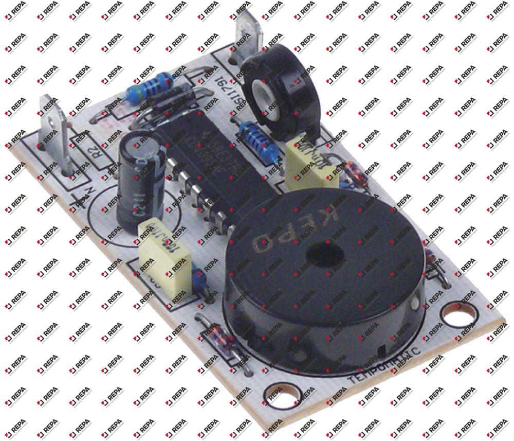buzzer board 24V connection male faston 4.8mm