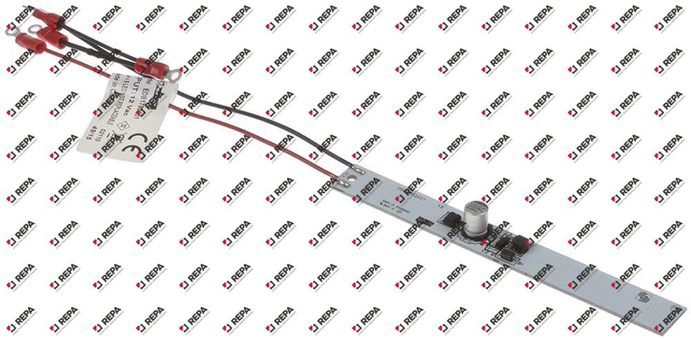 LED bar L 130 mm W 15 mm H 13 mm 12 VAC