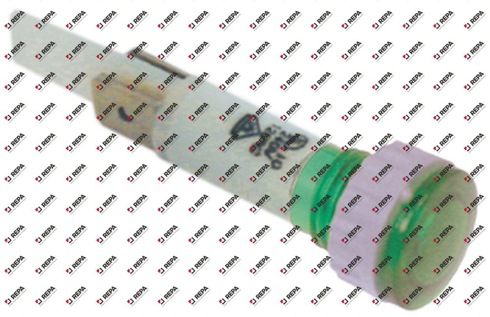 Indicator light ø 10mm 230V green