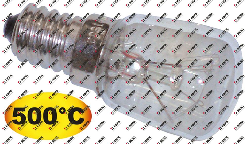 Bombilla incandescente casquillo E14 240 V 25 W