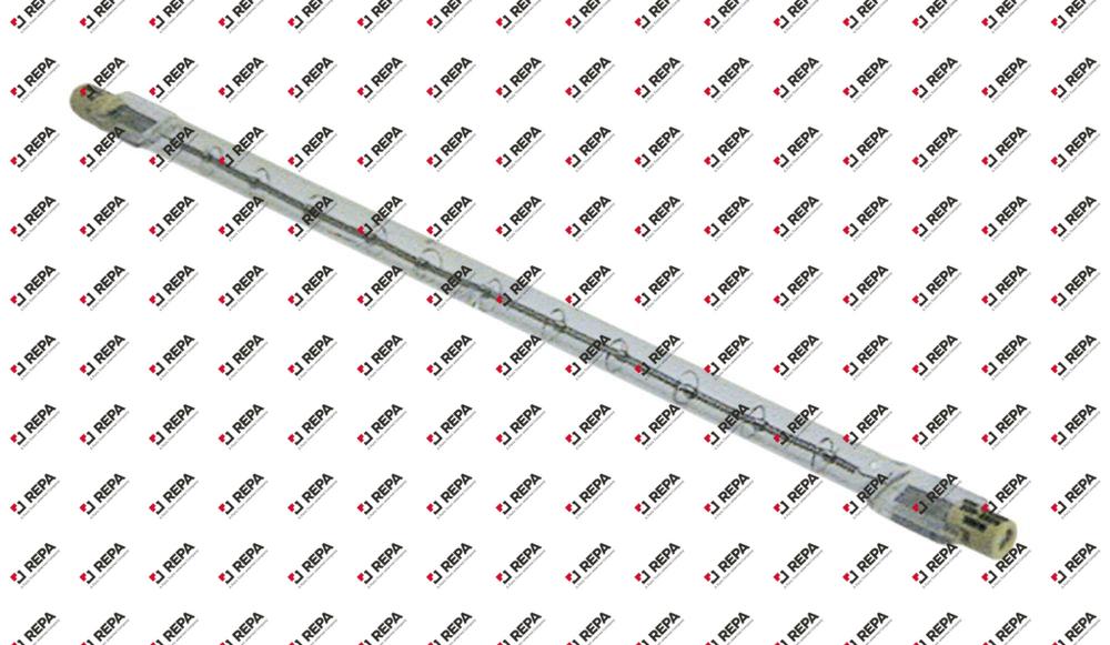 Infrarotlampe Fassung R7s 230 V 500 W L 220 mm