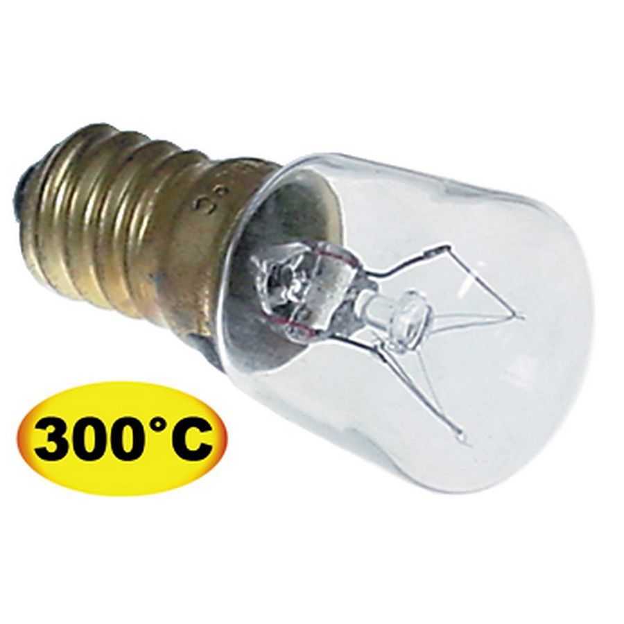 ampoule électrique t.max. 300°C douille E14 15