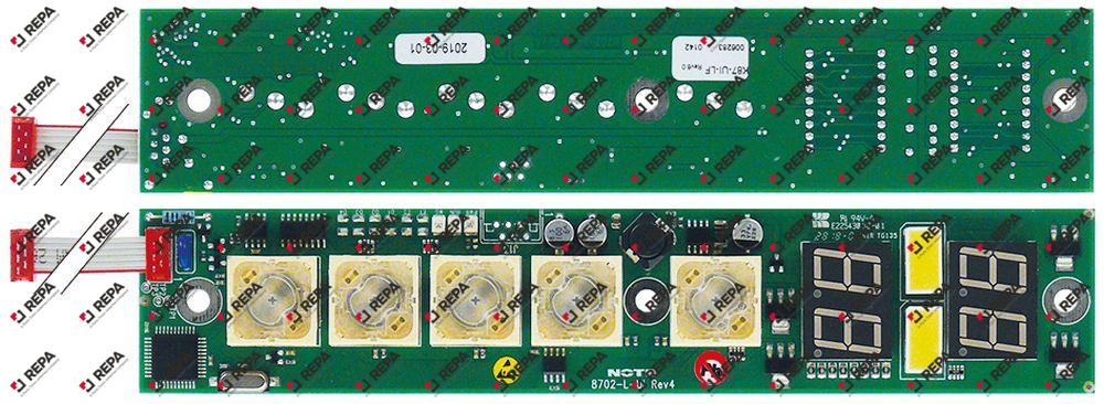 display PCB dishwasher  L 205mm W 40mm