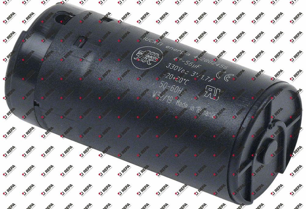 Anlaufkondensator 47-56µF 330V 50/60Hz