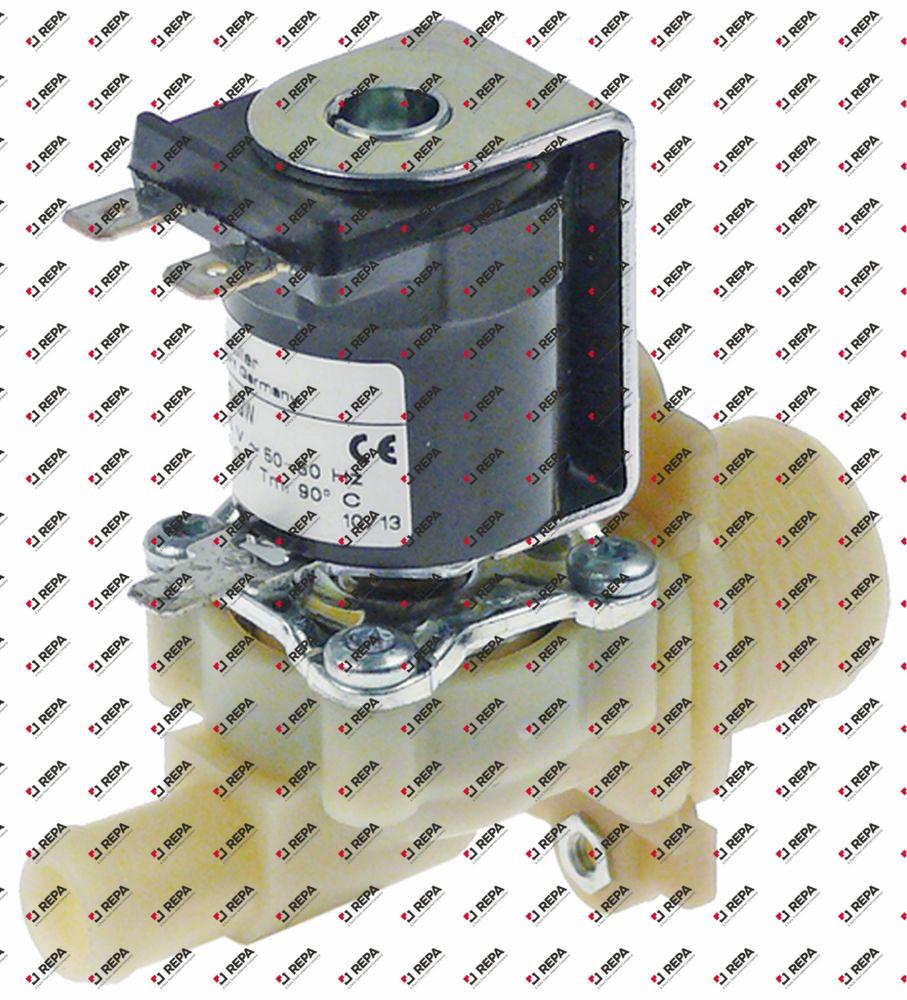 Magnetventil 1-fach gerade 230VAC Eingang 3/4"