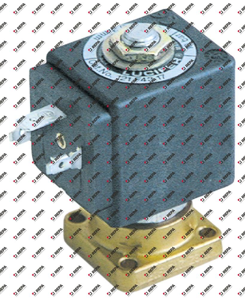 ηλεκτρομαγνητική βαλβίδα ορείχαλκος DN 35mm 2-οδοί 230VAC  LUCIFER-PARKER  τύπος πηνίου DZ06S6