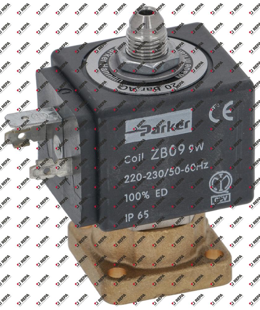 Solenoid valve brass 3-ways coffee machine parts