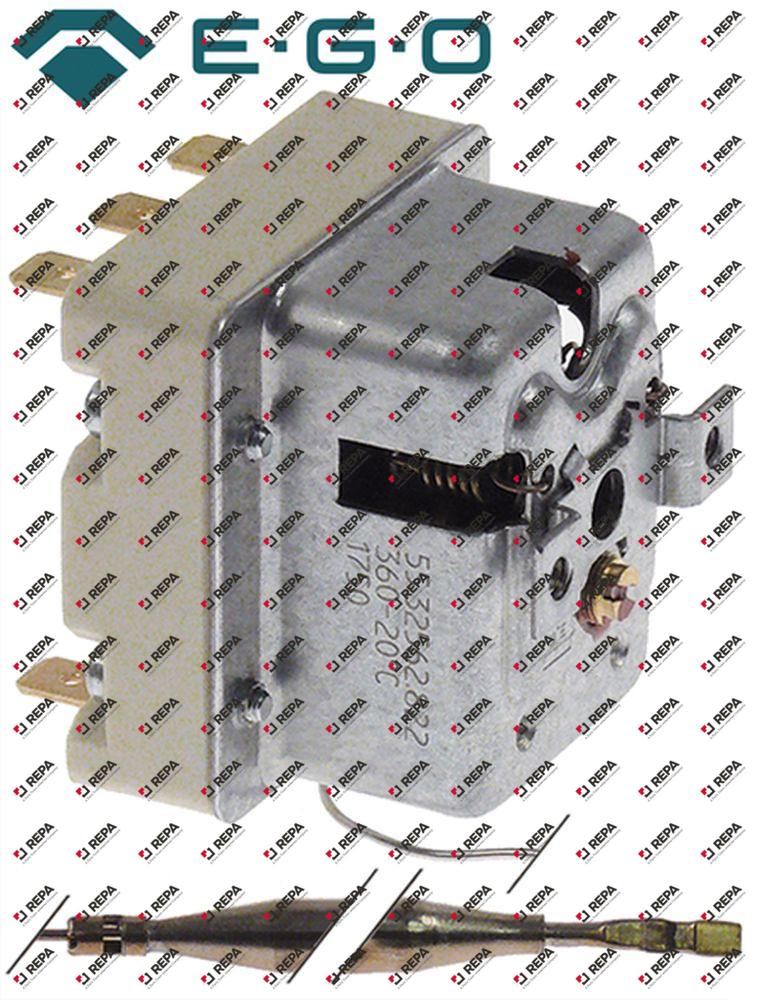 thermostat de sécurité temp. déconnexion 360°C