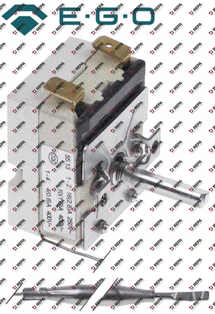 Thermostat T.max. 190°C Arbeitsbereich 60-190°C