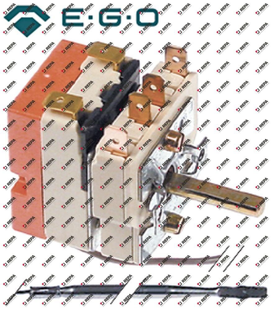 Thermostat T.max. 210 °C 1 -polig 1NO 16 A