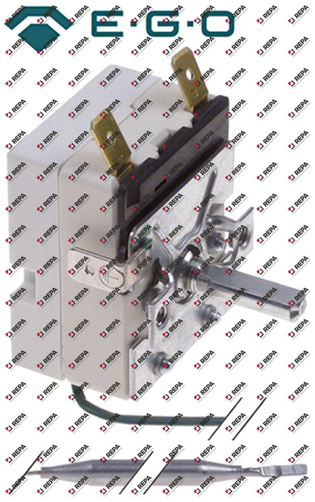 thermostat t.max. 120°C temperature range 30-120°C