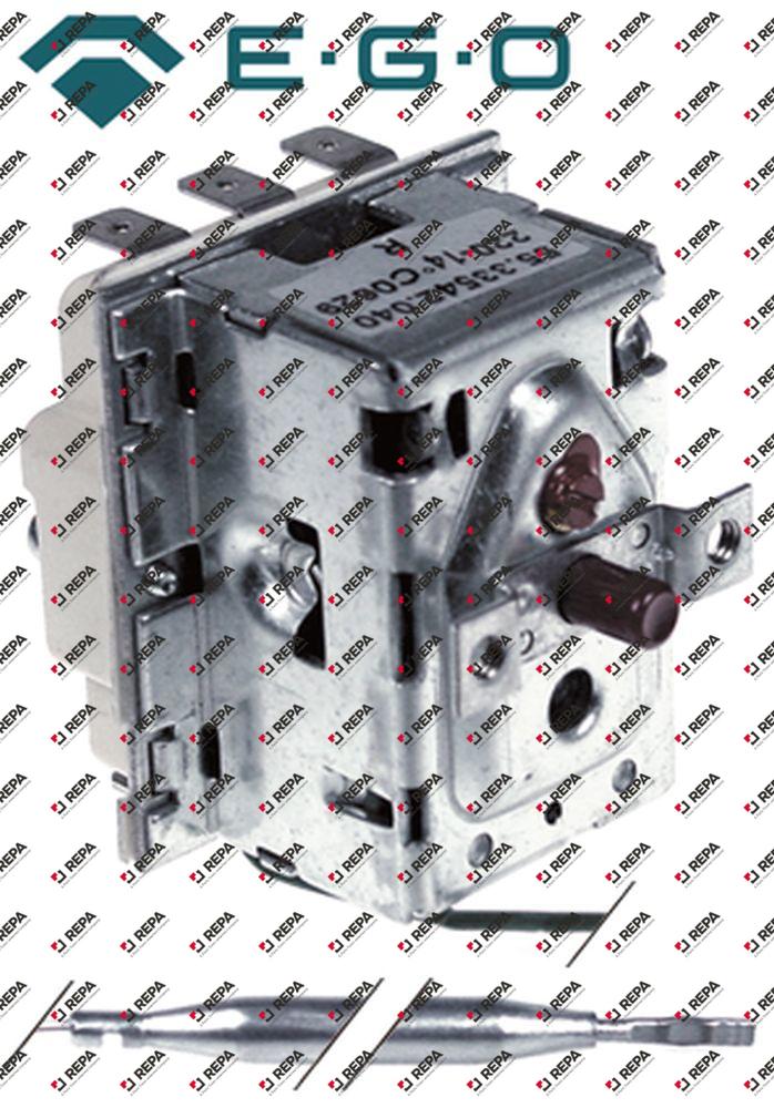 safety thermostat switch-off temp. 220°C 3-pole