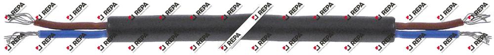 Alargo PTC PVC 2x0,35mm² longitud al metro
