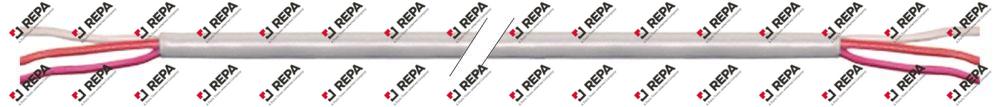 Alargo Pt100 silicona 3x0,35mm² longitud al metro