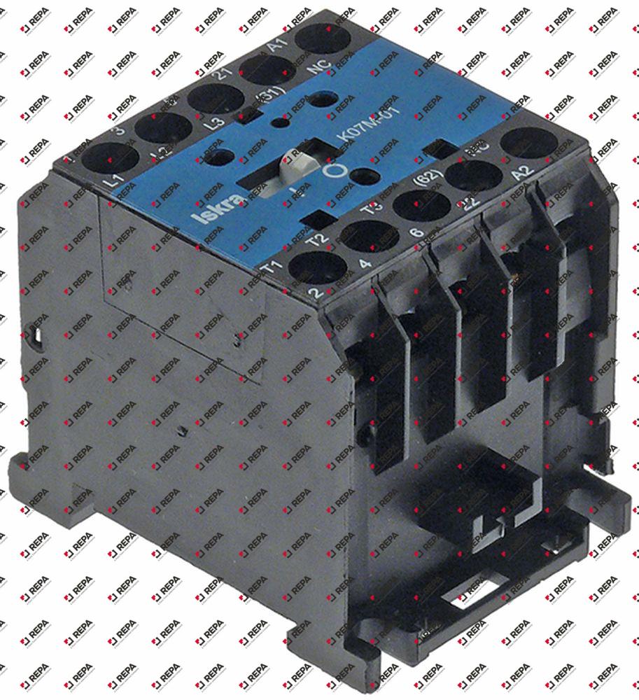 Power contactor resistive load 20A 400VAC