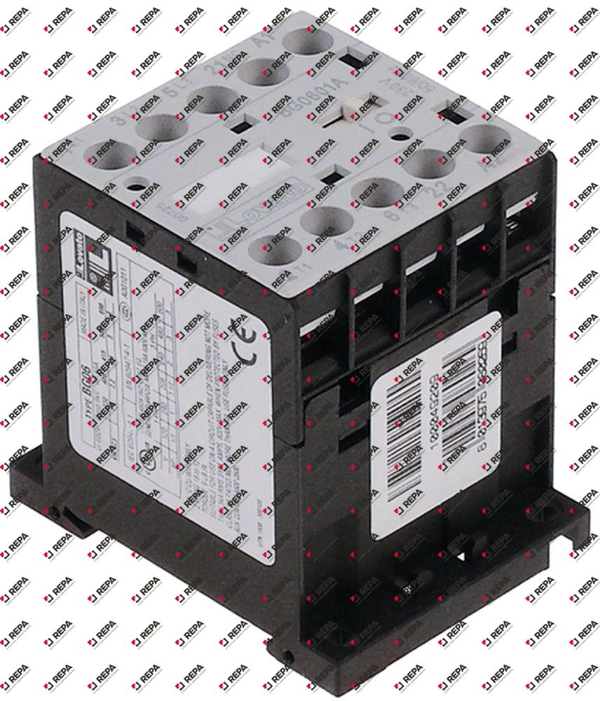 relais AC1 20A 230VAC (AC3/400V) 9A/4kW
