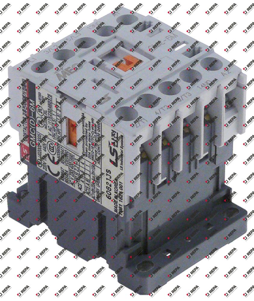 power contactor resistive load 20A 230VAC