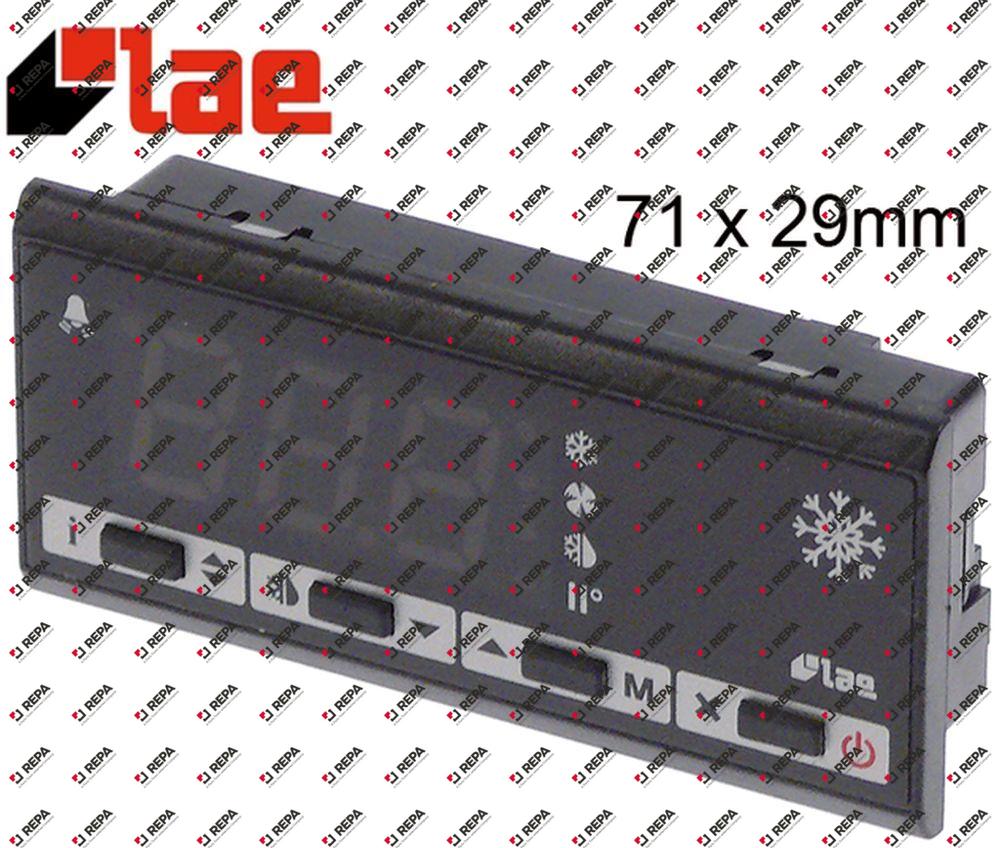 bedieningseenheid LAE type DU5S inbouwmaat 71x29mm