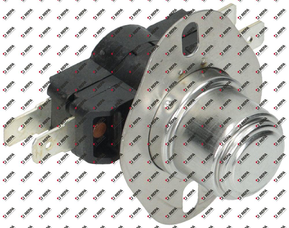 Anlegethermostat Abschalttemp. 55/42°C 1NO/1NC