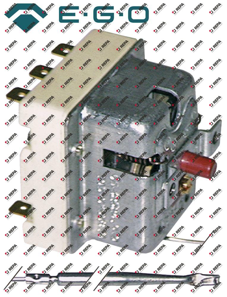 Safety thermostat switch-off temp. 255°C 3-pole