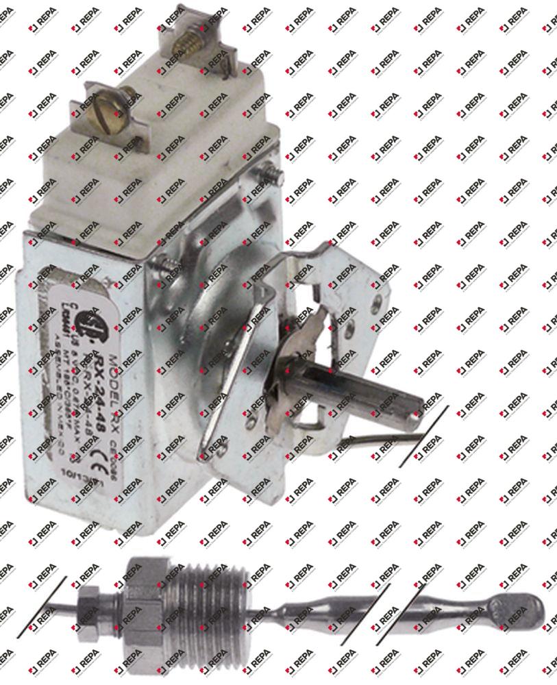 Thermostat T.max. 185 °C 1 -polig 0,67 A
